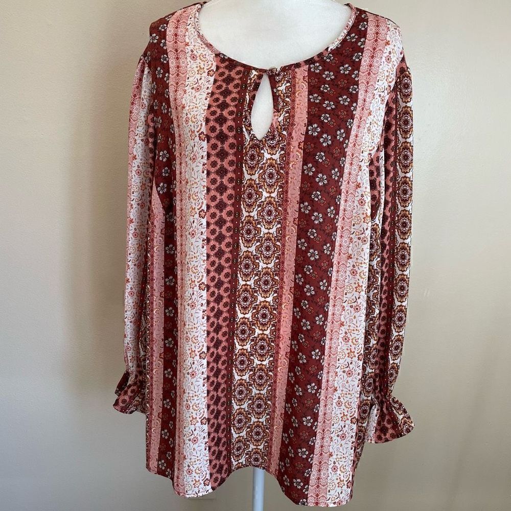 Chenault|Plus size|Floral Print|Boho|Lightweight|Flowy  